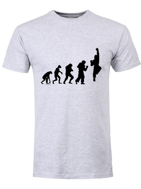 SHORYUKEN EVOLUTION MEN’S GREY T-SHIRT | Direct To Garment T-Shirt