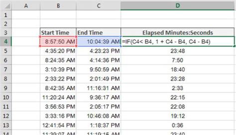 How to get date or time value from a cell with excel int function. How to Calculate Elapsed Time in Excel - dummies
