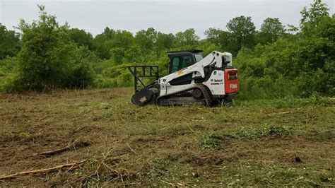 Forestry Mulching With A T770 Bobcat Youtube