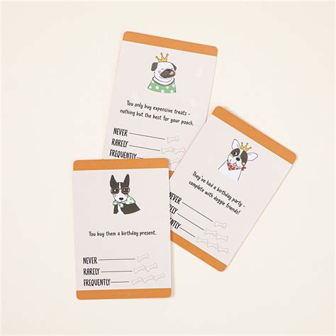 Is Your Dog Spoiled A Card Game Dog Parent Uncommon Goods