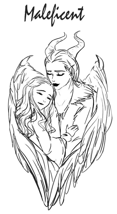 Princess aurora coloring pages are a fun way for kids of all ages to develop creativity, focus, motor skills and color recognition. Princess Aurora In Maleficent Arms Coloring Pages : Color Luna