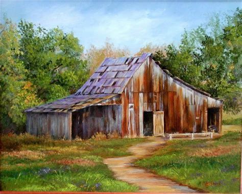 Watercolor Barns Barn Art Farmhouse Paintings