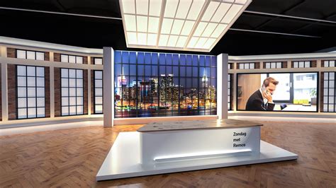 Free Cinema 4d 3d Model Television Studio Set The Pixel Lab