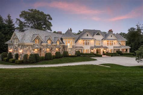 Estate Of The Day 114 Million Stone And Clapboard Mansion In