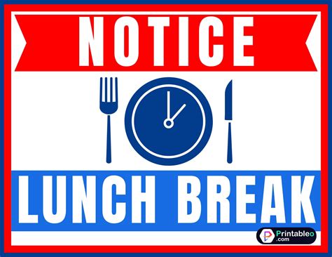 25 Printable Out To Lunch Sign Download Free Pdfs Out To Lunch