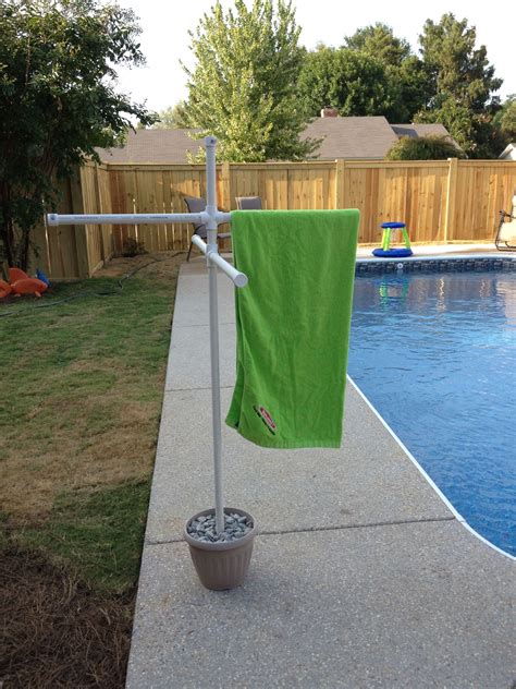 22 Pvc Towel Rack For Pool Is Practical To Use Serviette De Piscine