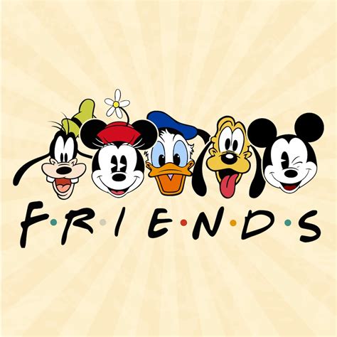 Mickey And Friends Svg Mickey And Friends Png Disneyfriends Svg