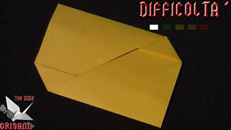Origami Ita Busta Per Le Lettere Origami Utili Youtube