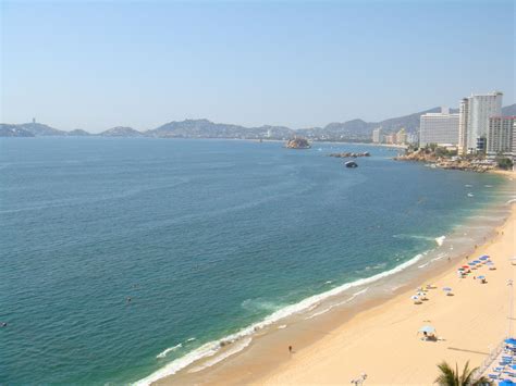 Beach At Copacabana Beach Hotel Acapulco Acapulco Mexico Acapulco