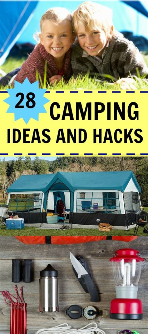 28 Camping Ideas For Your Next Trip Cool Camping Hacks