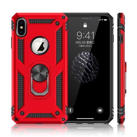 Shockproof Armor Kickstand Phone Case For Iphone Xr Xs Max X 6 6s 7 8