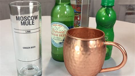 Moscow Mule Recipe Glass Review Youtube