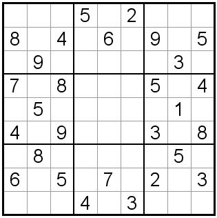 Play sudoku on your site/blog. Sudoku Puzzles - Intermediate 17-20 - Number Squares ...