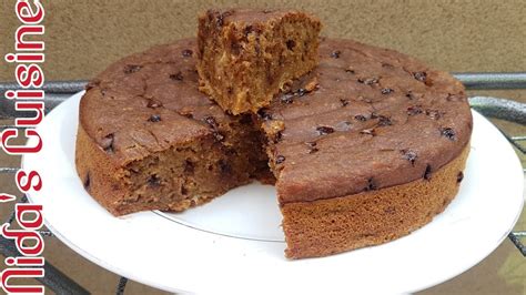 Before the invention of gas and electric ovens, cakes and other snacks were baked successfully on the stove top and also enjoyed by all. Banana Coffee Cake Without Oven - Nida's Cuisine - Banana ...