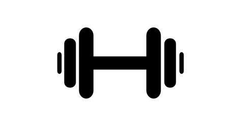 Dumbbell Free Vector Icons Designed By Freepik Gym Icon Fitness Icon