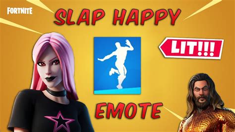 Haze From Fortnite Does The Slap Happy Emote From Season 8 Of Fortnite