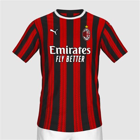 Ac Milano X Puma 2223 Fifa 23 Kit Creator Showcase