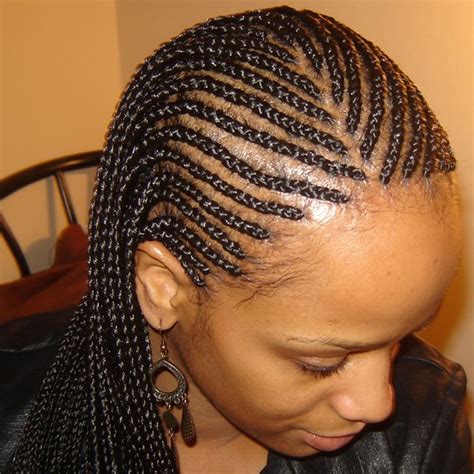 Protect your natural hair with a covered rope effect. Cornrow Coiffures pour les Femmes Noires 2018-2019 - Coupe ...