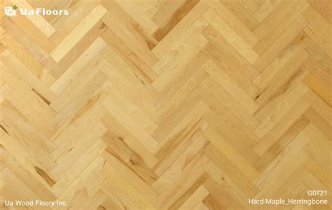 Hard Maple Herringbone Engineered Hardwood Flooring Ua Floors