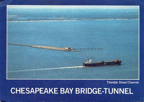 Virginia Virginia Beach Chesapeake Bay Bridge Tunnel Thimble Shoal
