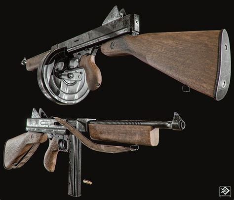 M1921 Thompson 3d Model Cgtrader