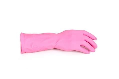 Gloves Rubber Household Pink Large Hwm278 Per Pair Instock Group