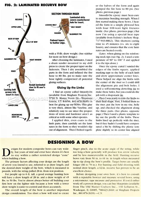 How To Make A Recurve Bow Step By Step