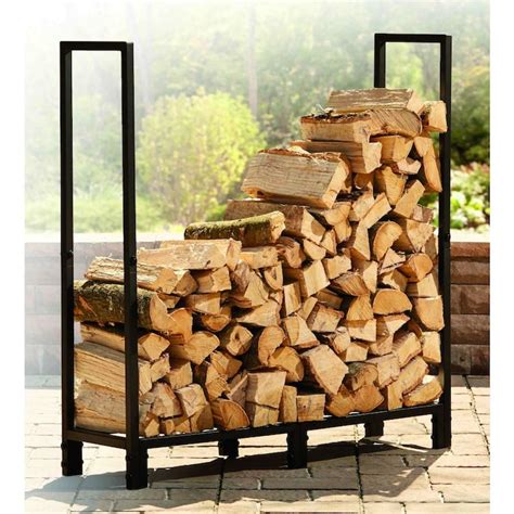 Style Selections 49 In X 48 In X 135 In Steel Quarter Cord Firewood