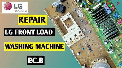 Repair Lg Frontload Washing Machine Pcb Youtube