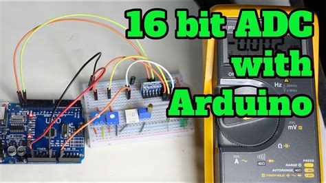 Ads Bit Adc Module With Arduino Youtube