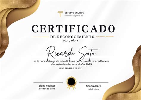 Plantilla De Certificado De Reconocimiento The Best Porn Website