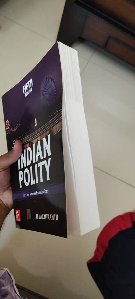 Buy Indian Polity Th Edition M Laxmikanth Bookflow