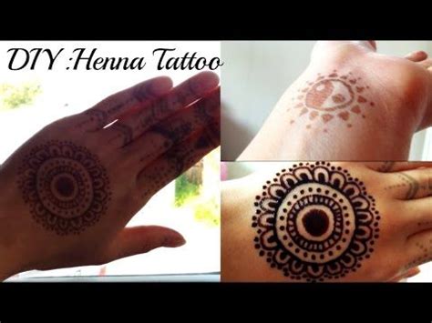 This henna powder blend was created by khadija herself bringing the best henna powders together for a creamy, smooth, yet flowy henna paste. DIY: Henna Tattoo (WITHOUT REAL HENNA POWDER) - YouTube … | Henna tattoo diy, Diy henna