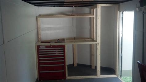 Diy Enclosed Trailer Cabinets