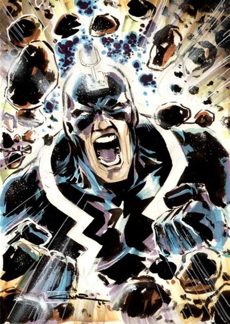 Superheroes Marvel Black Bolt Rayo Negro ~ Multiuniverso Heroes
