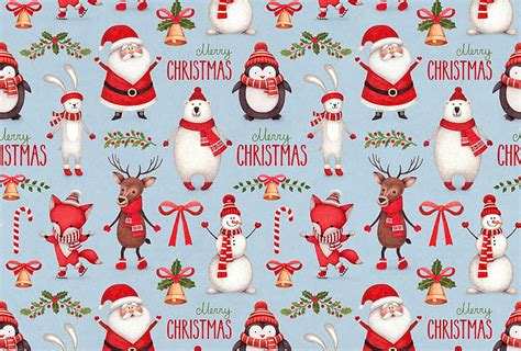 Hd Wallpaper Merry Christmas Santa Claus Snowman Wallpaper Flare