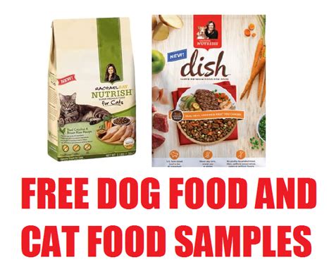 Free dog food samples uk. Free Rachael Ray Dish Dry Cat Food or Dog Food Sample Bags ...