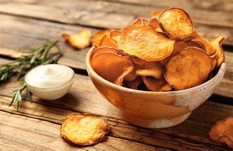 Chips de patate douce