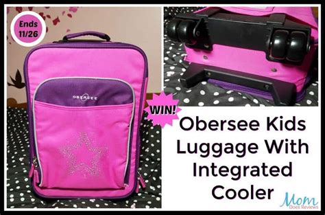 Kids Need To Travel With Comfort Win Obersee Kids Luggage Celebrate