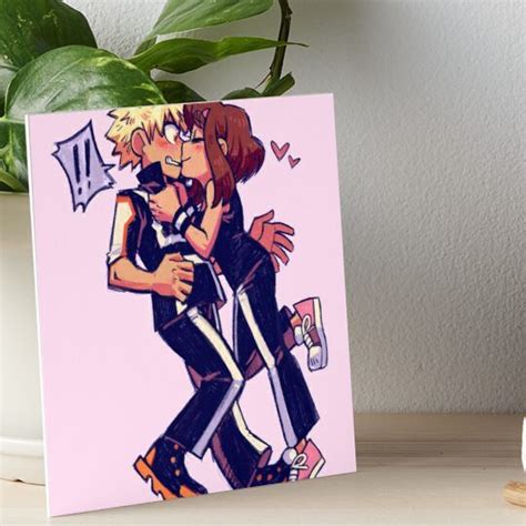 Kacchako Kiss Art Board Print By Saisaichan In 2022 Kiss Art Little