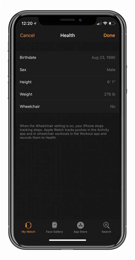 How To Update Body Measurements On Your Apple Watch And Iphone