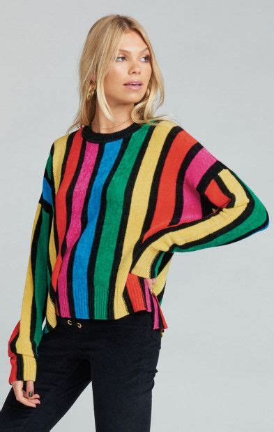 Jesse Sweater ~ Rainbow Parade Knit Show Me Your Mumu