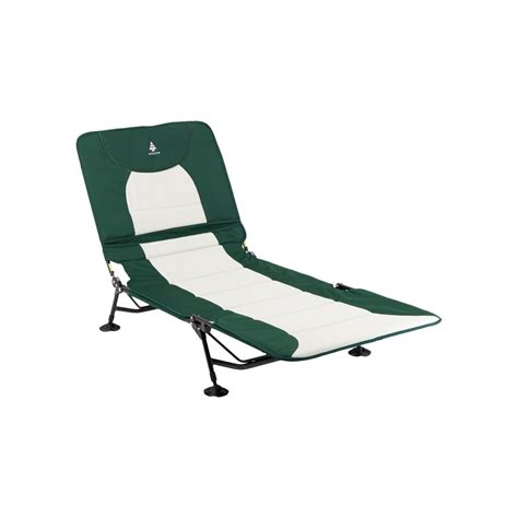 Woods Portable Quick Set Up Folding Adjustable 2 In 1 Camping Lounger
