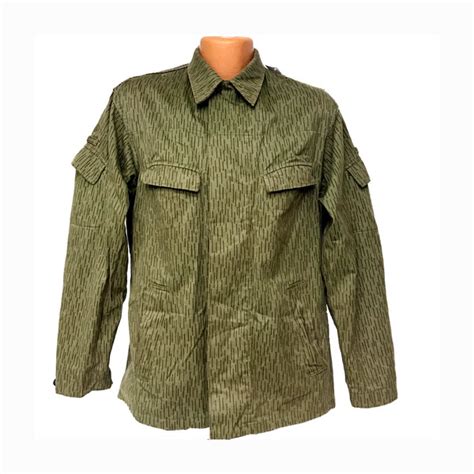 Mil Tec Nva East German Jacket Forest Green Raindrop Camouflage Size