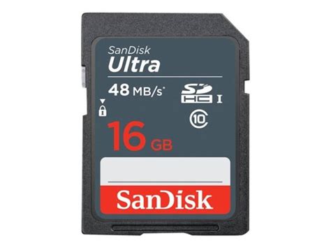 Maybe you would like to learn more about one of these? SanDisk Ultra 16GB SDHC Memory Card - Ebuyer