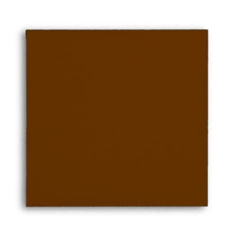 Blank Custom Chocolate Brown Square Envelopes From Zazzle Clipart
