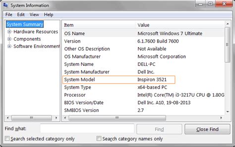 How To Find Computer Serial Number And Model Name