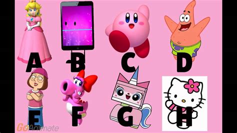 Which Pink Character Is Better 1 Youtube