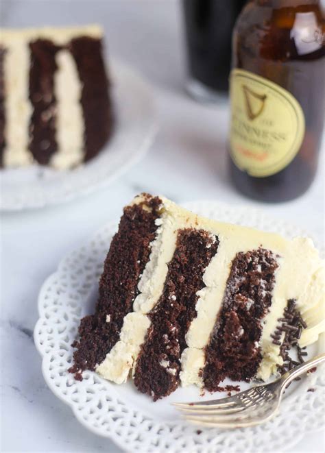 Chocolate Guinness Cake With Baileys Irish Cream Frosting