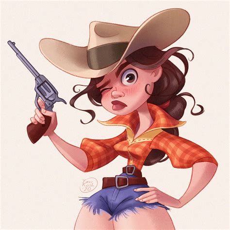 Cowgirl On Behance